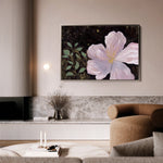 Floral 541 Canvas Art 60 x 40 cm / Black