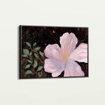 Floral 541 Canvas Art 60 x 40 cm / Black