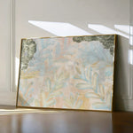 Floral 542 Canvas Art 60 x 40 cm / Black