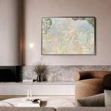 Floral 542 Canvas Art 60 x 40 cm / Black
