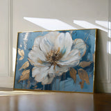 Floral 543 Canvas Art 60 x 40 cm / Black