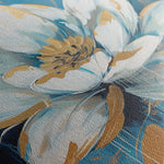 Floral 544 Canvas Art 60 x 40 cm / Black