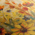 Floral 545 Canvas Art 60 x 40 cm / Black