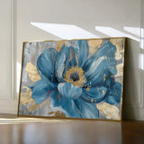 Floral 548 Canvas Art 60 x 40 cm / Black