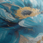 Floral 548 Canvas Art 60 x 40 cm / Black