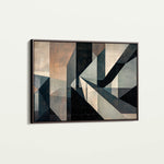 Abstract 549 Canvas Art 60 x 40 cm / Black
