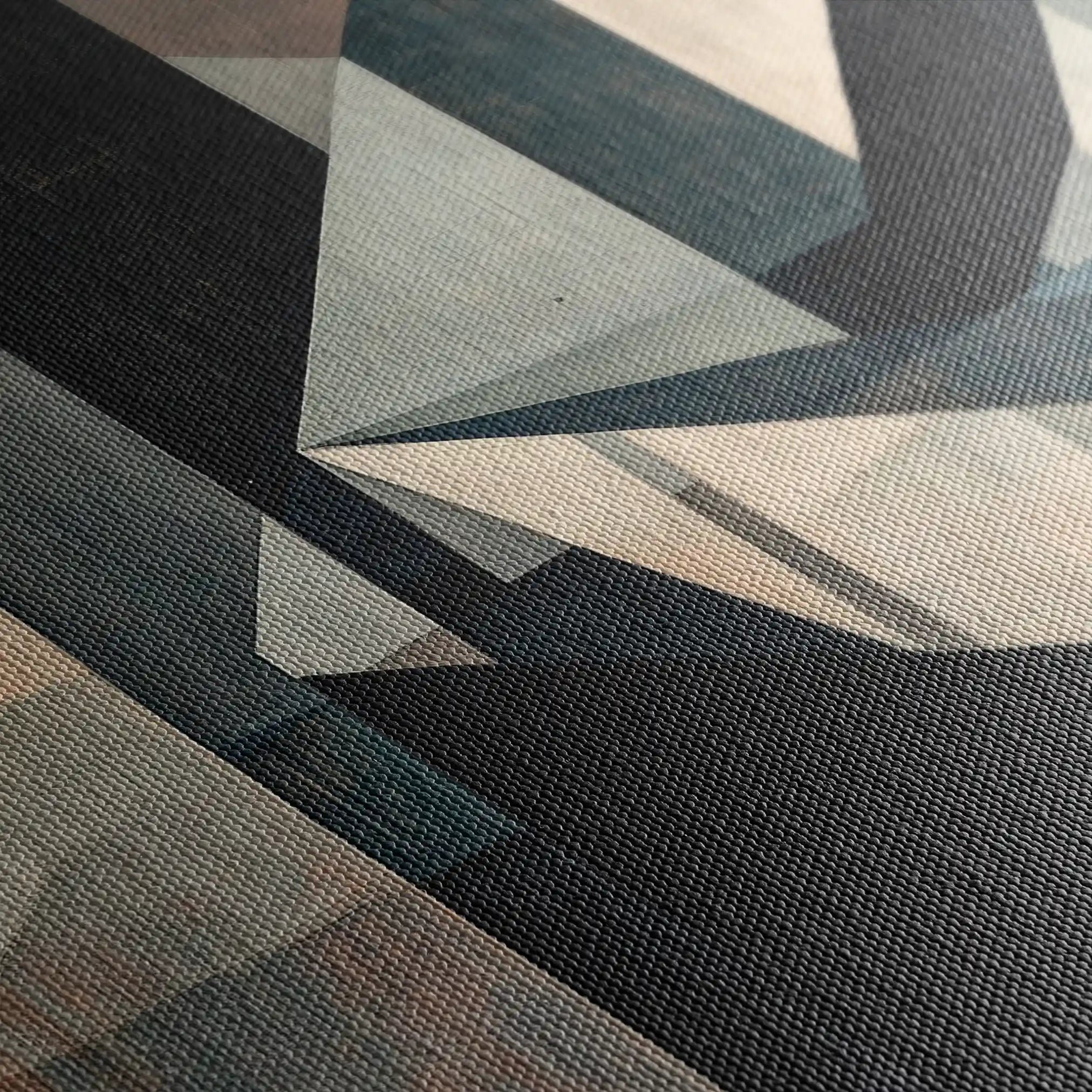 Abstract 549 Canvas Art 60 x 40 cm / Black