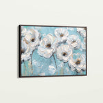 Floral 549 Canvas Art 60 x 40 cm / Black