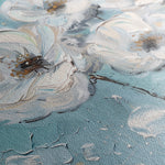 Floral 549 Canvas Art 60 x 40 cm / Black