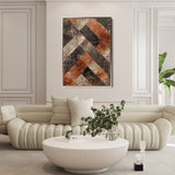 Abstract 550 Canvas Art 60 x 40 cm / Black