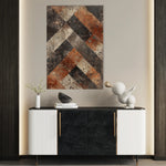 Abstract 550 Canvas Art 60 x 40 cm / Black