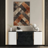 Abstract 550 Canvas Art 60 x 40 cm / Black