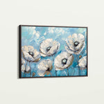 Floral 550 Canvas Art 60 x 40 cm / Black