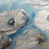 Floral 550 Canvas Art 60 x 40 cm / Black