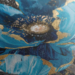 Floral 552 Canvas Art 60 x 40 cm / Black