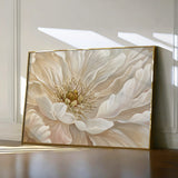 Floral 553 Canvas Art 60 x 40 cm / Black