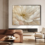Floral 553 Canvas Art 60 x 40 cm / Black