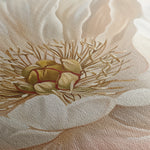 Floral 553 Canvas Art 60 x 40 cm / Black