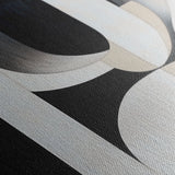 Abstract 554 Canvas Art 60 x 40 cm / Black