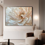 Floral 554 Canvas Art 60 x 40 cm / Black