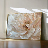 Floral 554 Canvas Art 60 x 40 cm / Black