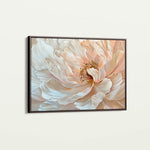 Floral 554 Canvas Art 60 x 40 cm / Black