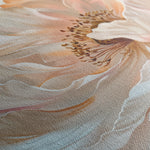 Floral 554 Canvas Art 60 x 40 cm / Black