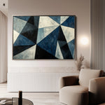 Abstract 556 Canvas Art 60 x 40 cm / Black