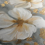 Floral 556 Canvas Art 60 x 40 cm / Black