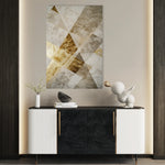 Abstract 557 Canvas Art 60 x 40 cm / Black