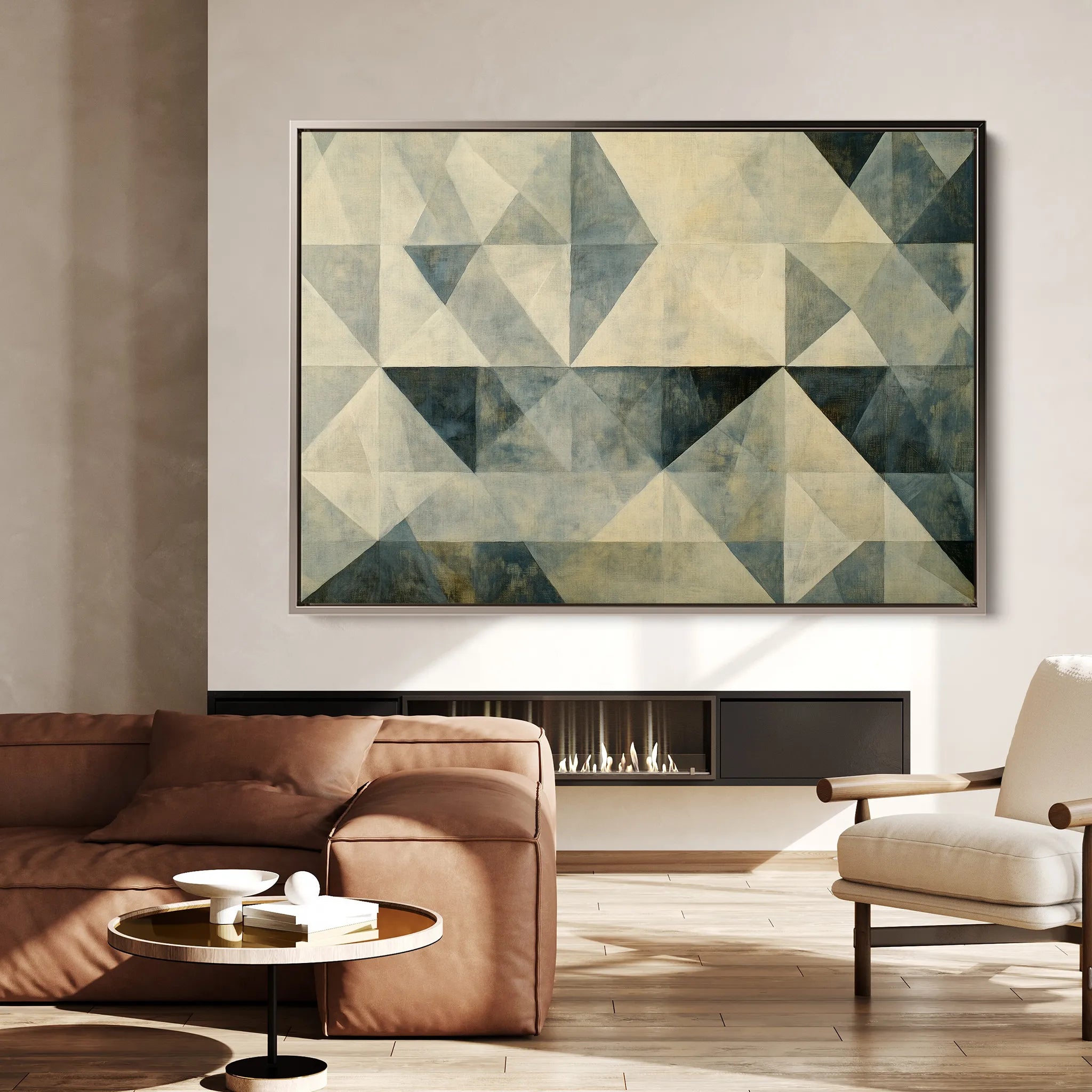 Abstract 559 Canvas Art 60 x 40 cm / Black