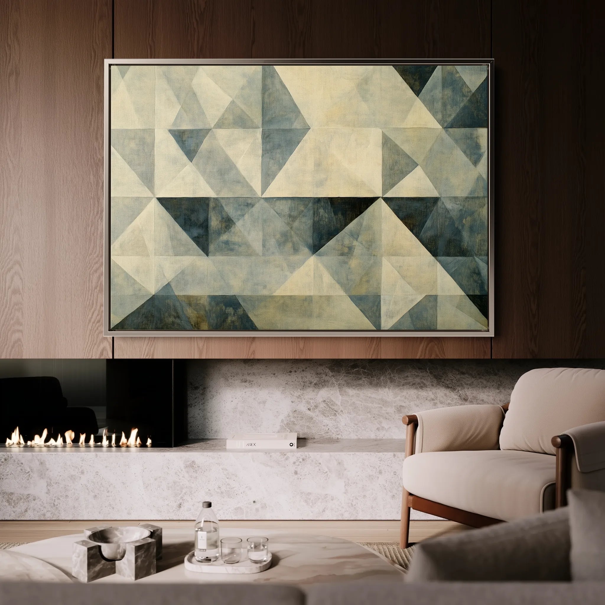 Abstract 559 Canvas Art 60 x 40 cm / Black