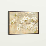 Floral 559 Canvas Art 60 x 40 cm / Black