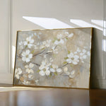 Floral 560 Canvas Art 60 x 40 cm / Black