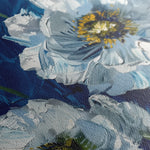 Floral 562 Canvas Art 60 x 40 cm / Black