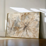 Floral 563 Canvas Art 60 x 40 cm / Black