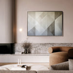 Abstract 564 Canvas Art 60 x 40 cm / Black