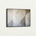 Abstract 564 Canvas Art 60 x 40 cm / Black