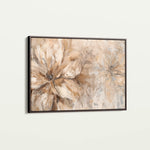 Floral 564 Canvas Art 60 x 40 cm / Black