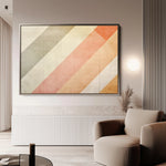 Abstract 565 Canvas Art 60 x 40 cm / Black