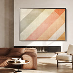 Abstract 565 Canvas Art 60 x 40 cm / Black