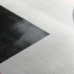 Abstract 566 Canvas Art 60 x 40 cm / Black