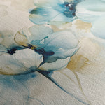 Floral 566 Canvas Art 60 x 40 cm / Black