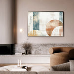 Abstract 569 Canvas Art 60 x 40 cm / Black