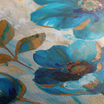 Floral 569 Canvas Art 60 x 40 cm / Black