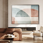 Abstract 571 Canvas Art 60 x 40 cm / Black