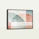 Abstract 571 Canvas Art 60 x 40 cm / Black