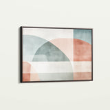 Abstract 571 Canvas Art 60 x 40 cm / Black