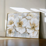 Floral 572 Canvas Art 60 x 40 cm / Black