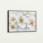 Floral 572 Canvas Art 60 x 40 cm / Black
